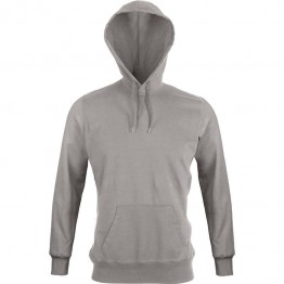 Blank Contrast Long sleeve hooded T Blank Bella 190 GSM Hoodie